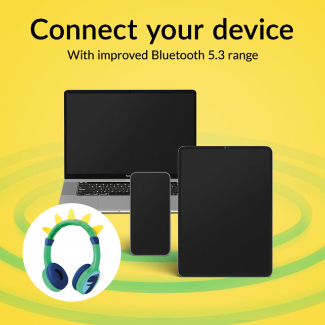 Leukste koptelefoon Dino draadloos kids