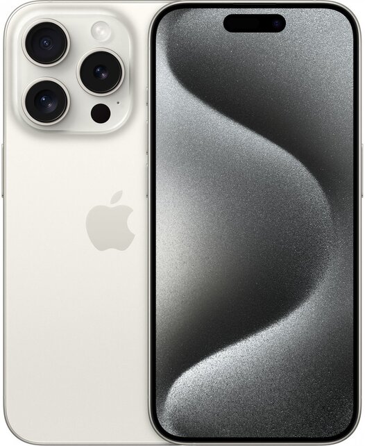 Apple iPhone 15 Pro - 128GB - Als nieuw Naturel titanium (Marge)