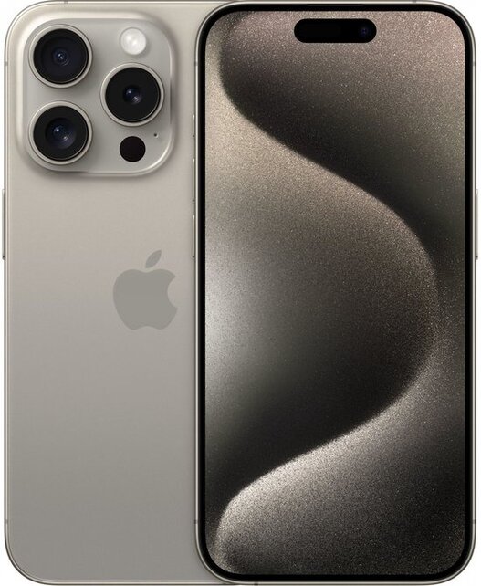 Apple iPhone 15 Pro - 512GB - Zeer Goed - Naturel titanium (Marge)