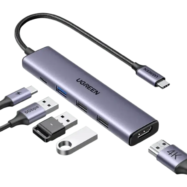UGREEN Revodok 5-in-1 Hub USB C HDMI 4K HUB