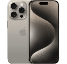 Apple iPhone 15 Pro - 128GB - Natural Titanium - Zeer goed (Marge)