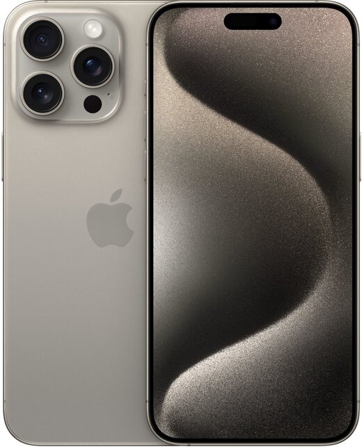 Apple iPhone 15 Pro Max - 256GB - Naturel Titanium - Als nieuw (Marge)