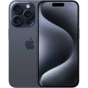 Apple iPhone 15 Pro - 128GB - Zeer Goed -  Blauw Titanium (Marge)