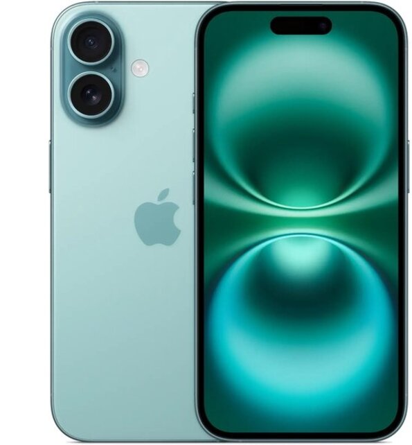 Apple iPhone 16 Plus - 256GB - Als nieuw - Blauwgroen (marge)