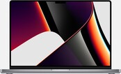 MacBook Pro 16" (2021) 16GB/ 512GB, M1-Pro chip Als Nieuw Space gray (marge)