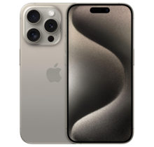 Apple iPhone 15 Pro - 128GB - Zeer Goed - Natural titanium (Marge)