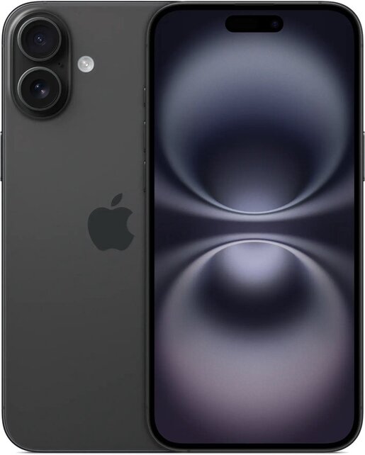 Apple iPhone 16 Plus - 128GB - Als nieuw - Zwart (marge)