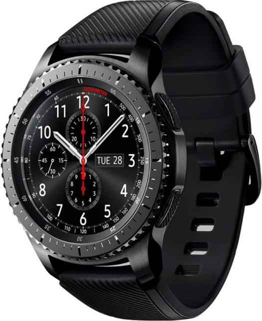 Samsung Gear S3 Frontier Zwart (Zwart)