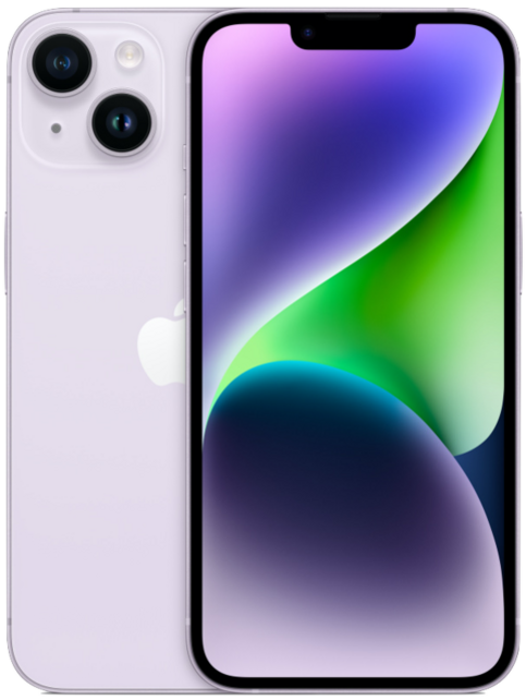 iPhone 14 - 128GB - Paars - Als nieuw (Marge)