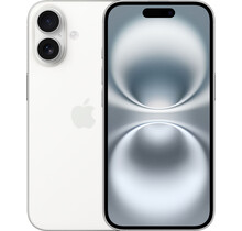 Apple iPhone 16 - wit - 128GB - Zeer goed (marge)