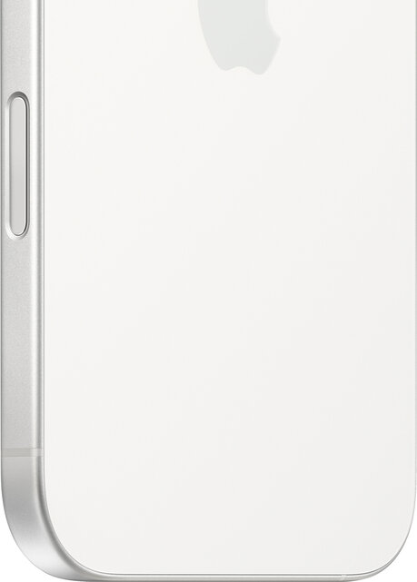Apple iPhone 16 - wit - 128GB - Zeer goed (marge)