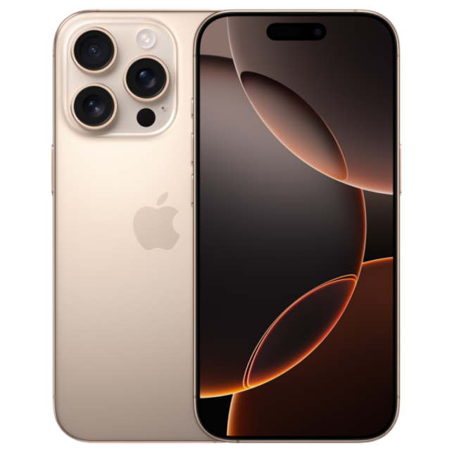 Apple iPhone 16 Pro Desert Titanium 128GB - Als Nieuw (Marge)