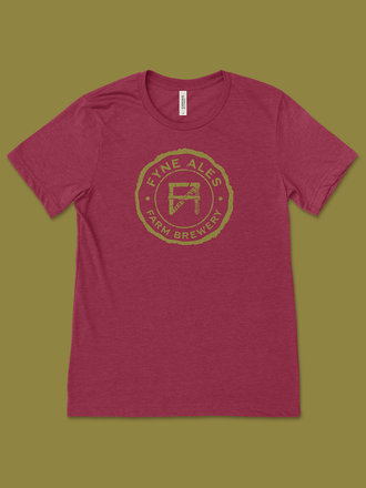 Burgundy Logo T-Shirt Size Small Burgundy Logo T-Shirt Size Small