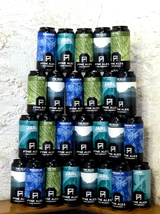 Fyne Ales Core Can Mixed Case 16 x440ml cans