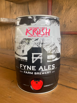 Fyne Ales Everyone Loves Krush 5 Litre Mini-cask