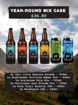 Fyne Ales Year-Round Mixed Case Fyne Ales Year-Round Mixed Case