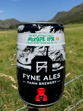 Fyne Ales Fynefest Mixtape IPA 5 Litre Mini Cask