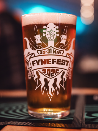FyneFest 2026 Pint Glass