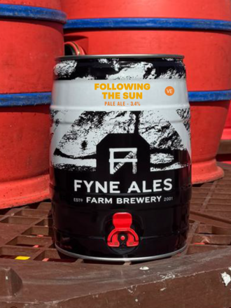 Fyne Ales Following The Sun 5 Litre Mini-cask