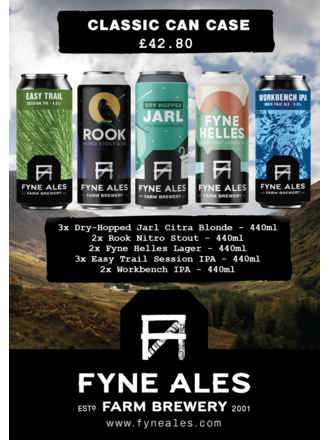 Fyne Ales Classic Can Case