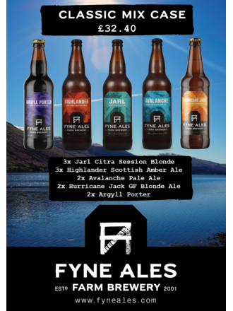 Fyne Ales 500ml Classics Mixed Case