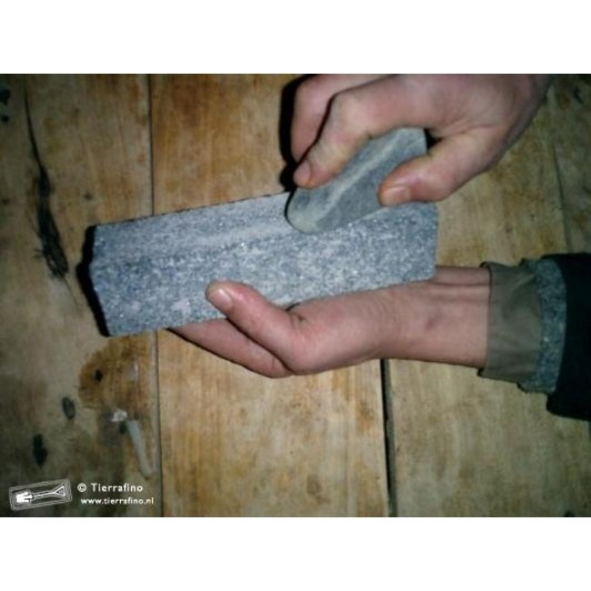 Tierrafino Tadelakt Polijststeen Gabbro Geslepen