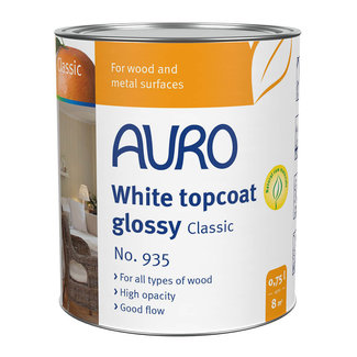 Auro 935 Glanslak wit