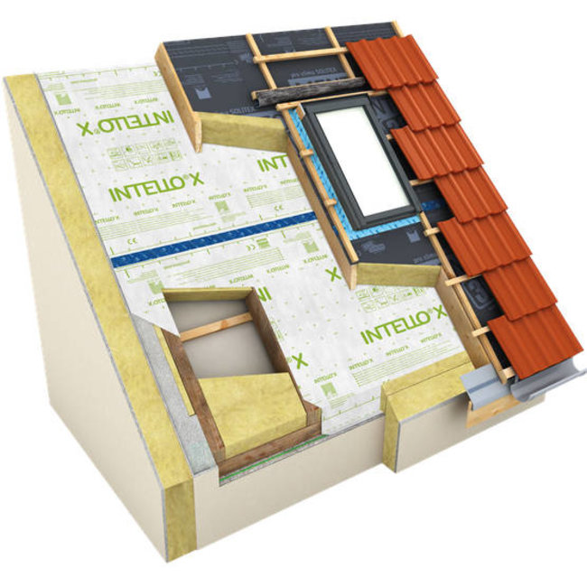 Pro Clima Intello X | UV-bestendige Allround Damprem