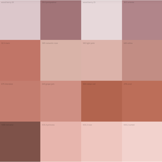 Auro 535 Colours For Life | Premium Leemverf | 10 liter | Roodtinten