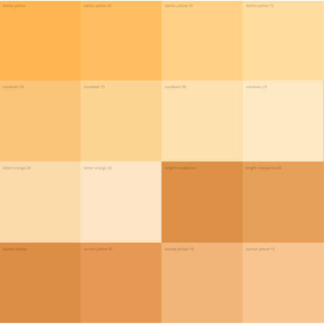 Auro 535 CFL Leemverf | oranje tinten