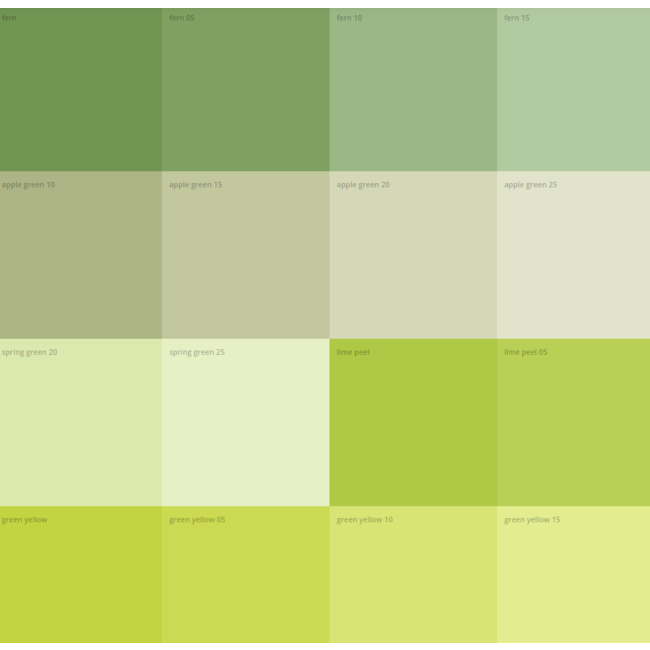 Auro 535 Colours For Life | Premium Leemverf | 10 liter | Groentinten