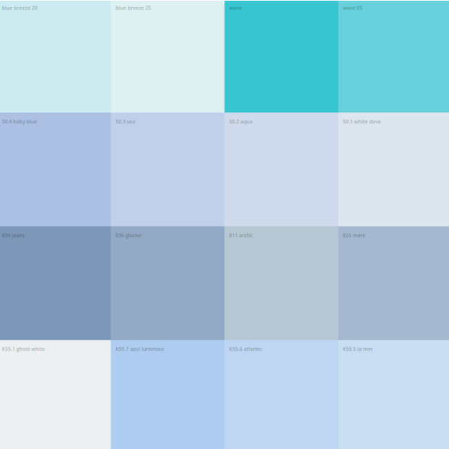 Auro 535 CFL Leemverf | 1L | blauw tinten