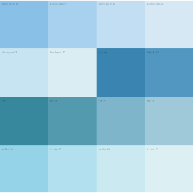 Auro 535 CFL Leemverf | 10L | blauw tinten