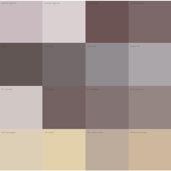 Auro 535 Colours For Life | Premium Leemverf | 1 liter | Bruintinten