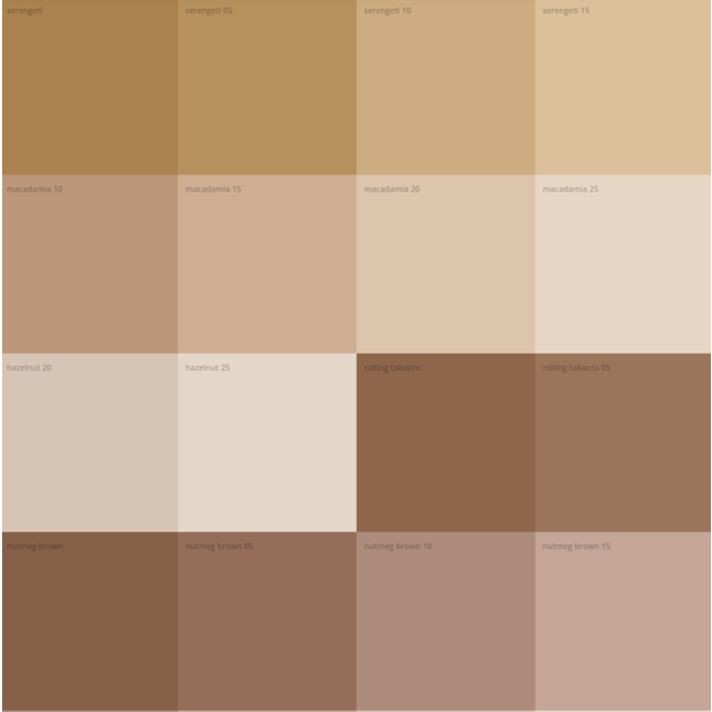 Auro 535 Colours For Life | Premium Leemverf | 2,5 liter | Bruintinten