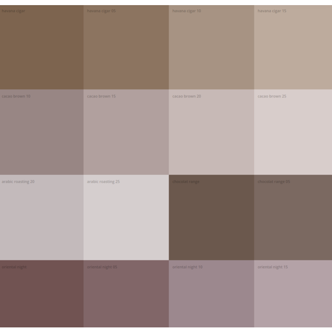 Auro 535 Colours For Life | Premium Leemverf | 10 liter | Bruintinten