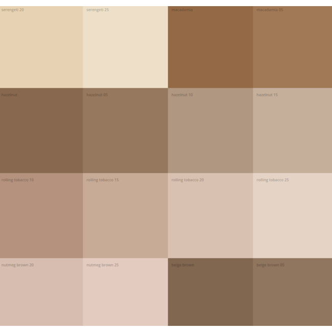 Auro 535 Colours For Life | Premium Leemverf | 10 liter | Bruintinten