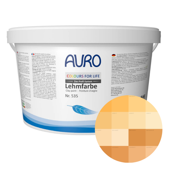 Auro Auro 535 CFL Leemverf | oranje tinten