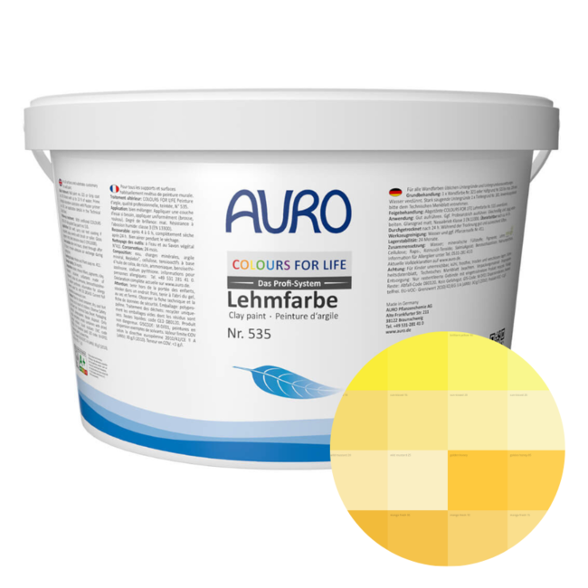 Auro Auro 535 CFL Leemverf | geel tinten