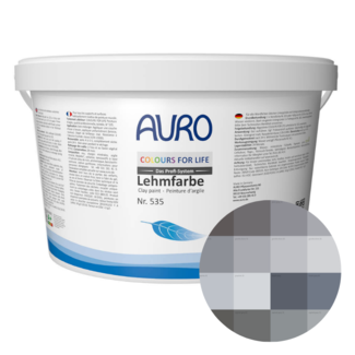 Auro Nr. 535 CFL Leemverf - 1 liter - Grijs tinten