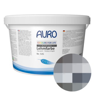 Auro 535 CFL Leemverf | 2,5L | grijs tinten