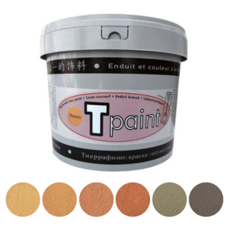 Tierrafino T-paint leemverf, kleur