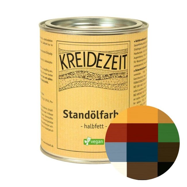 Kreidezeit Standolieverf, zijde mat (halfvet)