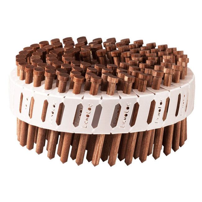 LignoLoc Lignoloc F60 Houten Nagels met kop | 100% PEFC