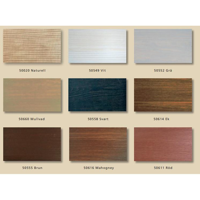 Allbäck  Allbäck Lijnoliewax kleur