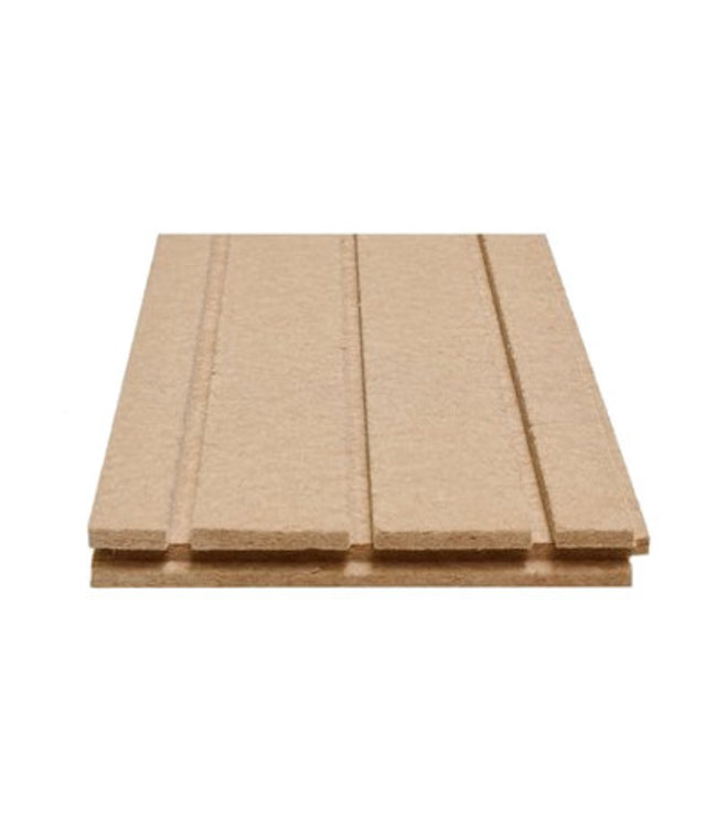 WEM  Houtvezel Montageplaat | Recht | 40mm | 100 x 37.5cm