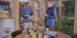 Nauwe samenwerking tussen Nico de Bont en Groene Bouwmaterialen