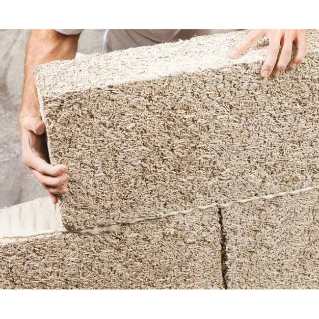 Isohemp Isohemp hennep isolatieblokken | 120m | 30x60cm | pallet a 9.72m2