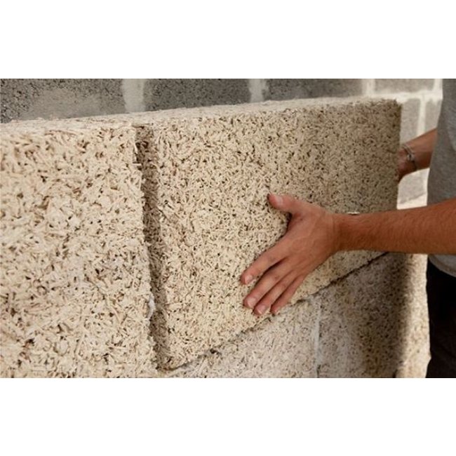 Isohemp Isohemp hennep isolatieblokken T+G | 360mm | 20x60cm | pallet a 3m2