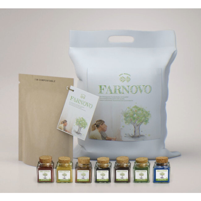 Farnovo Farnovo Ecologische muurverf | droog poedervorm